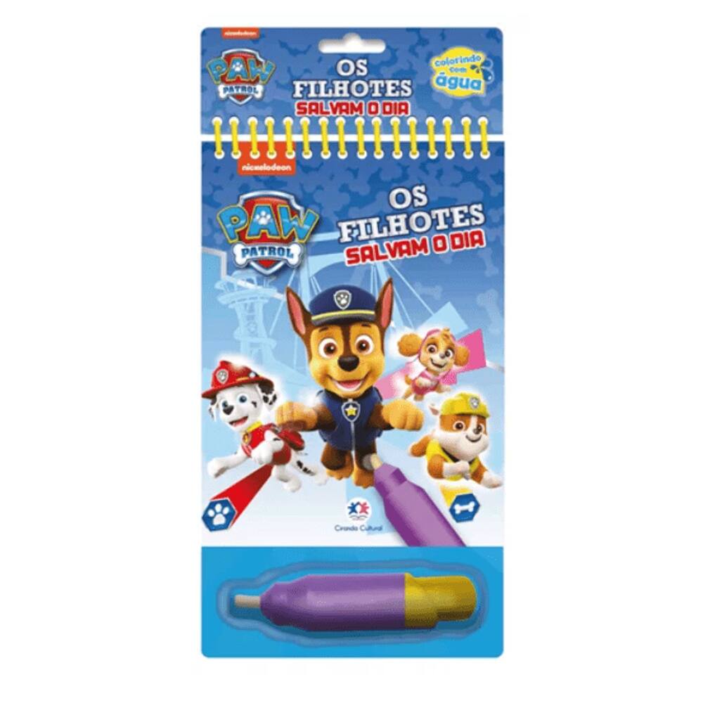 Aqua Book- Paw Patrol: Filhotes Salvam O Dia