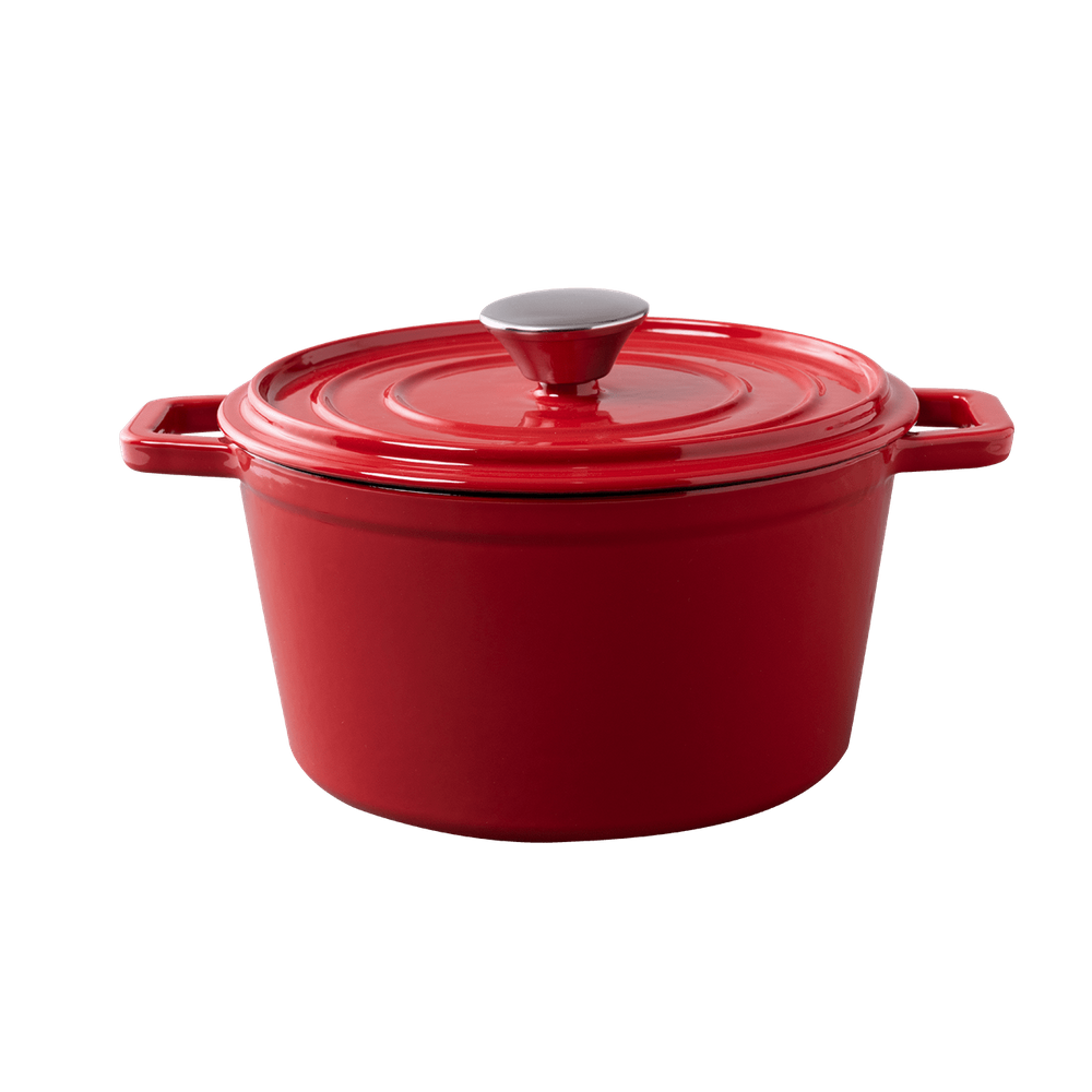 Caçarola De Ferro Sauté Haus Concept 2,5 Litros Ø 20 cm Vermelho