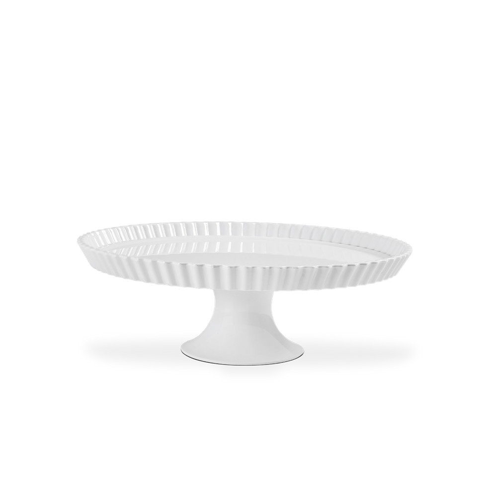 Boleira com Borda Haus Concept Buffet Ø22 cm Branco