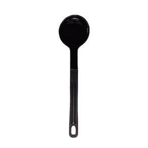 Concha de Feijão Nylon Talher Cozinha Utensílio Preto 28cm