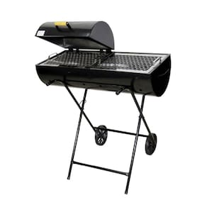 Churrasqueira Mega Grill Mista Grelha e Carrinho 92x78x30cm