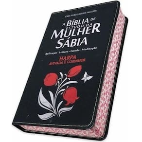 Bíblia Sagrada De Estudo Da Mulher Sábia Letra Grande Harpa