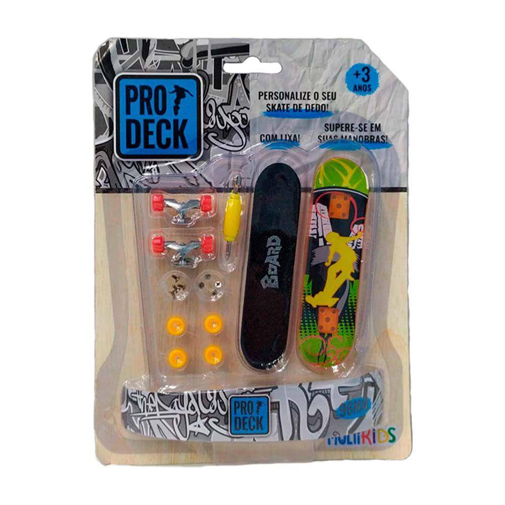 Skate de Dedo Tech Deck - Pack com 4 - Multikids - MP Brinquedos