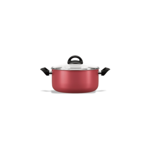Caçarola Com Tampa Brinox Chilli 4,5 Litros Ø 24 cm Cereja