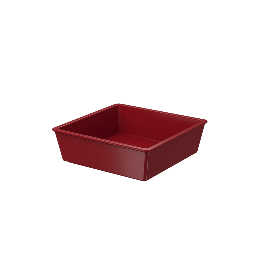 Travessa Pequena Coza Uno 10,7 x 10,7 x 3,4 cm 230 ml Vermelho Bold