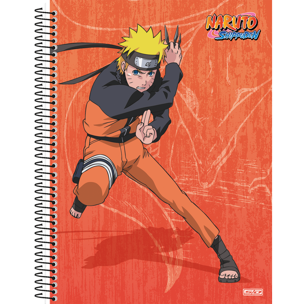 Caderno De Desenho Kakashi 48 Fls Escolar