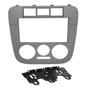 Moldura Fiamon 2 DIN VW GOL G4/SAVEIRO Prata