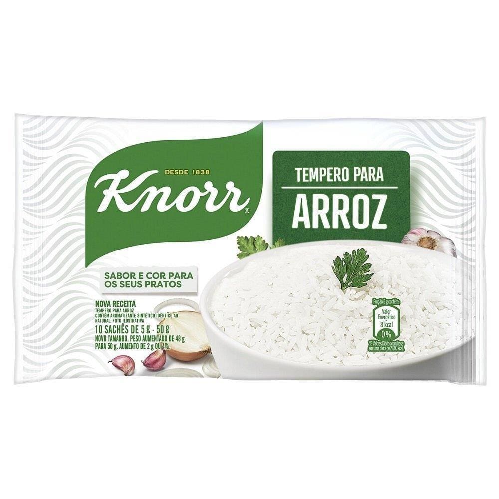 Tempero em Pó Knorr para Arroz 50g - Embalagem com 24 Unidades