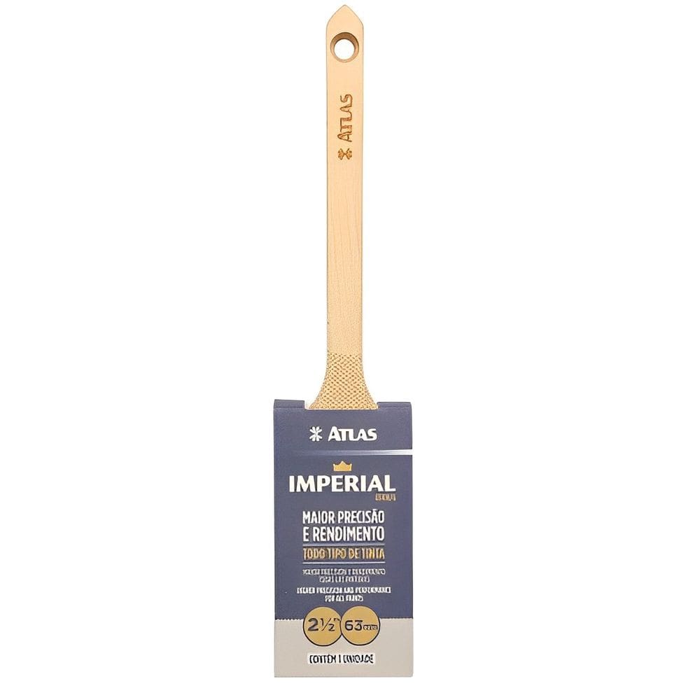 Trincha p/ pintura reta Imperial 418/6 2.1/2 Atlas