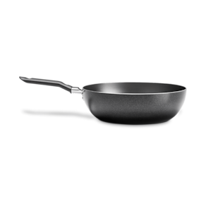 Wok Brinox Ebony Antiaderente 2,3 Litros Ø 24 cm Preto