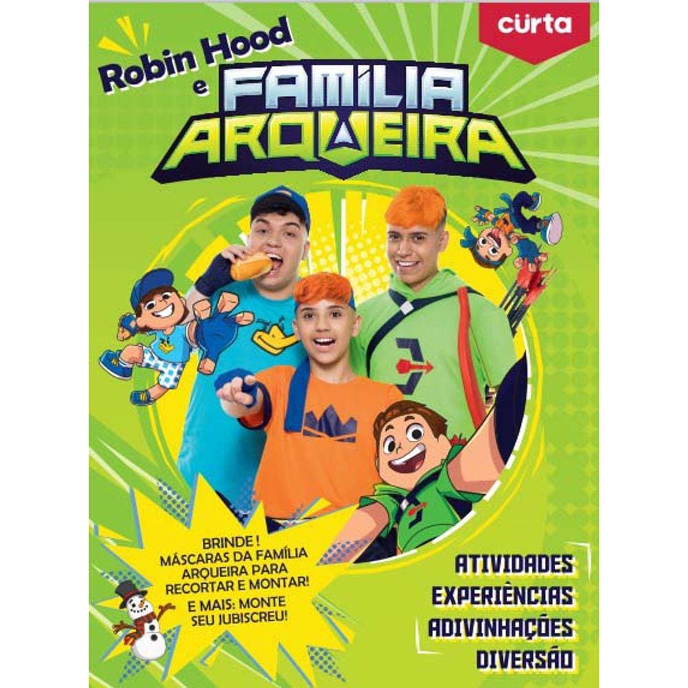 Livrao Do Robin Hood E Familia Arqueiro