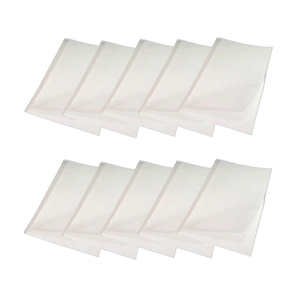 Kit 30 Capas Encadernação Térmica Até 250 Folhas A4 Branca