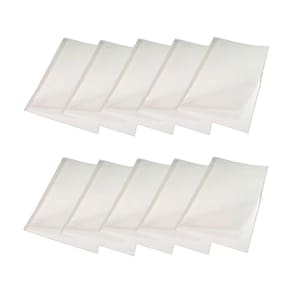 Kit 50 Capas Encadernação Térmica Até 300 Folhas A4 Branca
