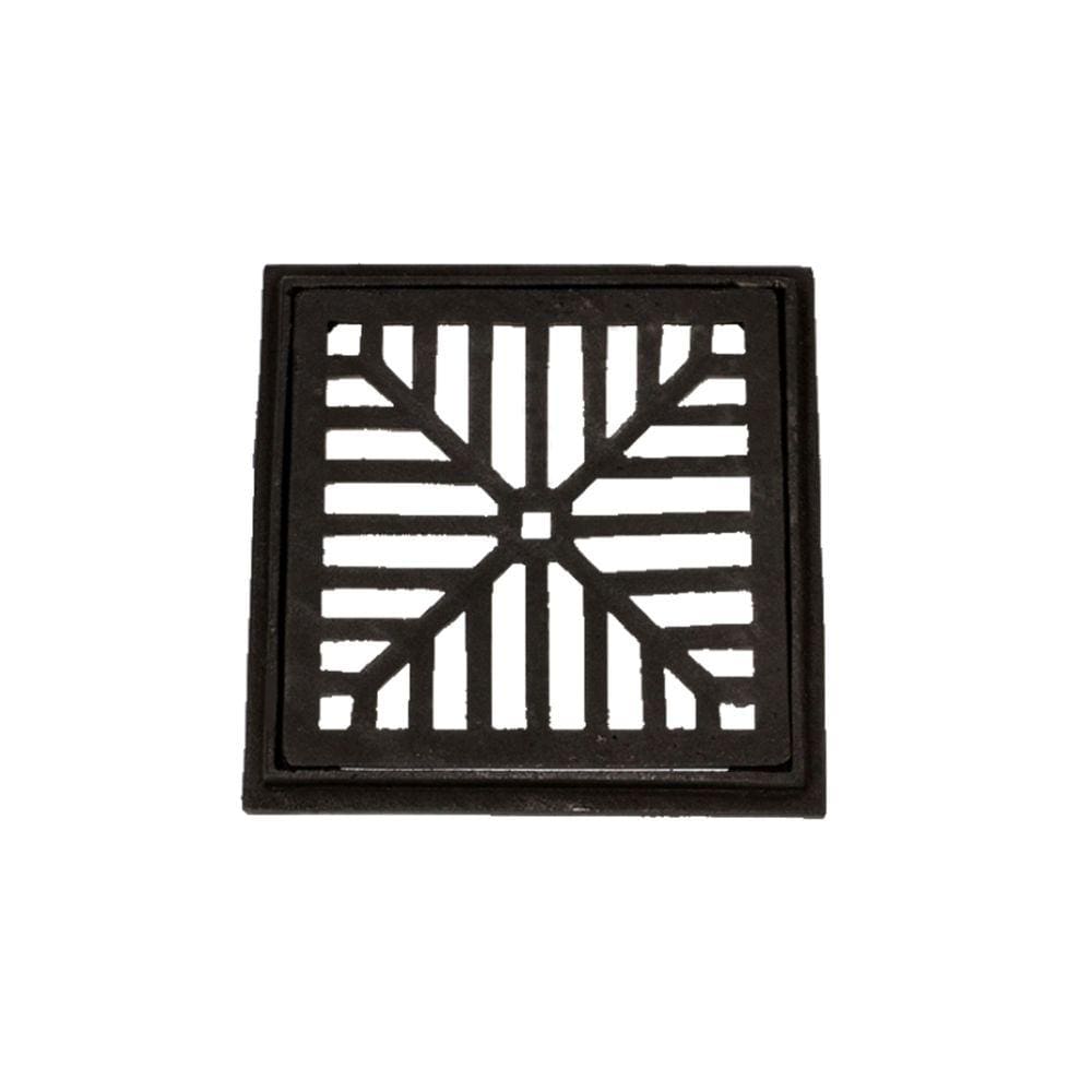 Ralo Com Caixilho de Ferro Fundido Captação Esgoto 25x25cm