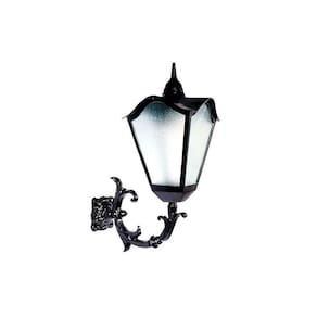 Luminária Colonial Romana Grande com Braço em Alumínio 80cm