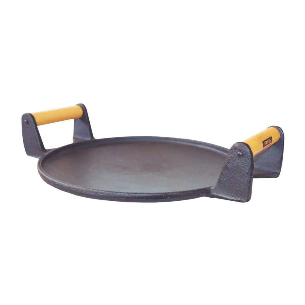 Picanheira De Ferro Fundido Com 2 Alças - 34cm De Largura