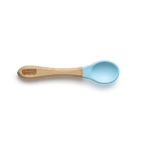 Colher de Treinamento Cabo Curto Bam n Boo +6M Azul Fisher Price - BB1182