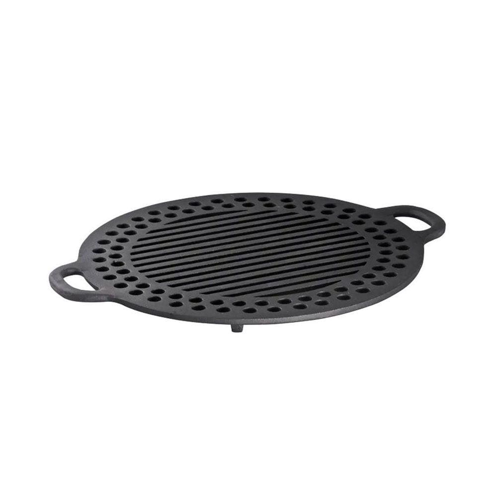 Grelha Redonda Ferro Fundido Da Gengis-kan Libaneza 32 Cm