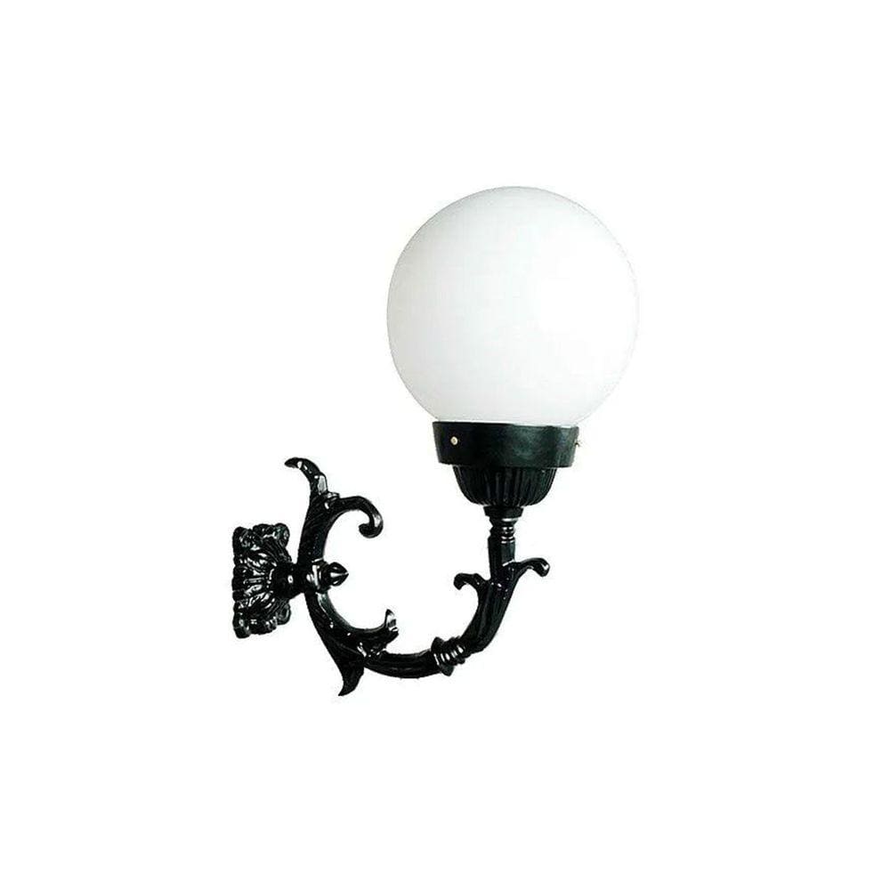 Luminária Globo Grande com Braço Externa/interna em Alumínio 60cm