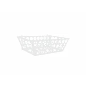 Lixeira de Rua Modelo Retangular 60cm de Parede