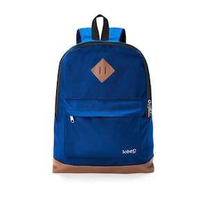 Mochila Keep Everyday 15.6 Pol Azul e Marrom - BO436
