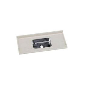 Pia de Cozinha em Mármore Sintético com Cuba em Aço Inox 120cmx55cm AJ Rorato Travertino