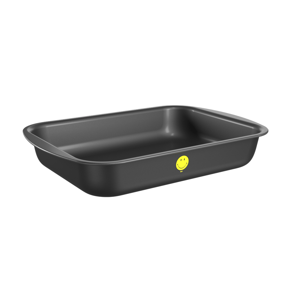 Assadeira Retangular Funda Brinox Smiley 39,5 cm