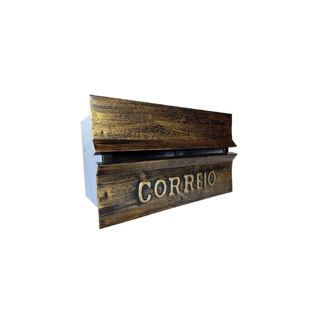 Caixa Correio Popular Chapa 15x20x10cm