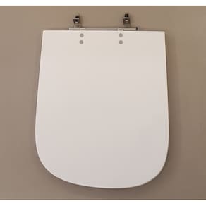 Assento De Poliester Polo Branco Para Bacia Deca