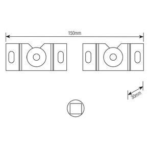 Suporte De TV Fixo Brasforma Universal SBRU750