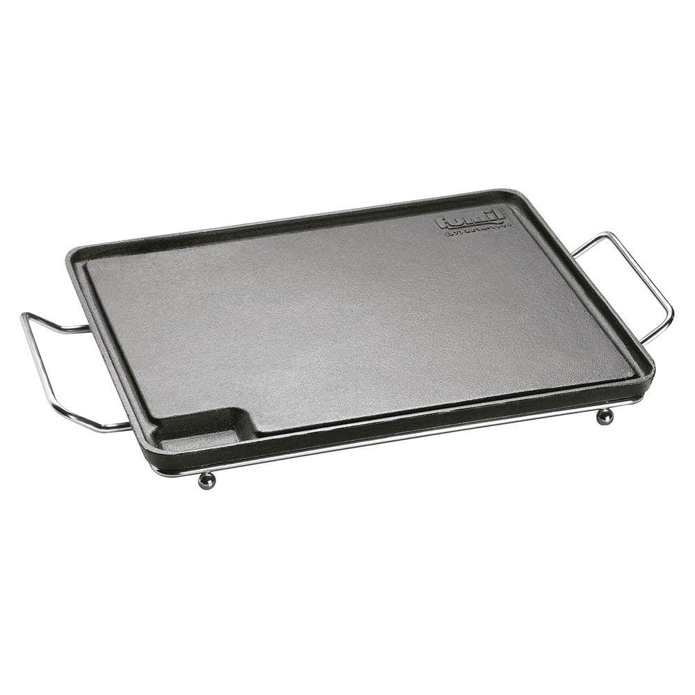 Chapa Petisco Retangular com suporte 28 cm x 23 cm
