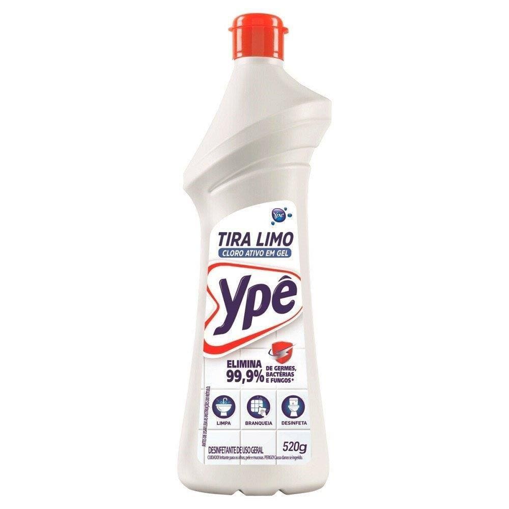 Limpador Ypê Tira Limo Squeeze 520g - Embalagem com 12 Unidades