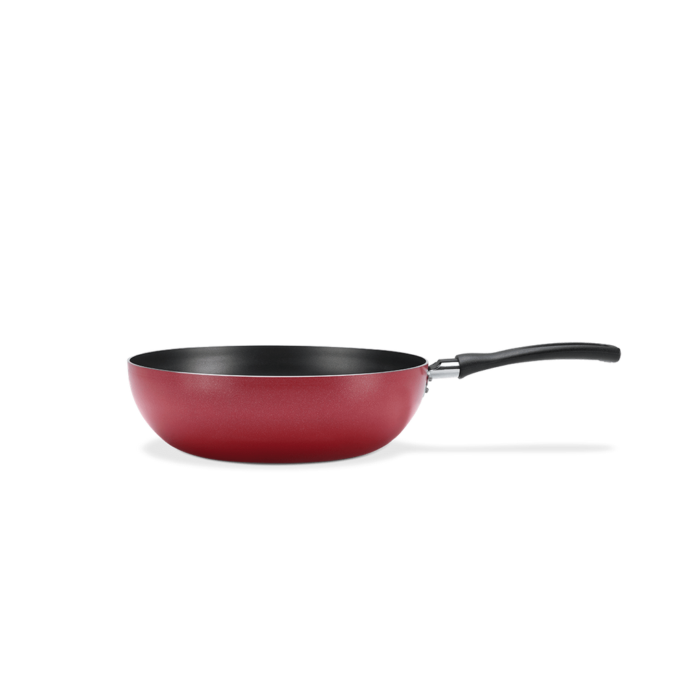 Wok Brinox Garlic Antiaderente 4,1 Litros Ø 28 x 9 cm Vermelho