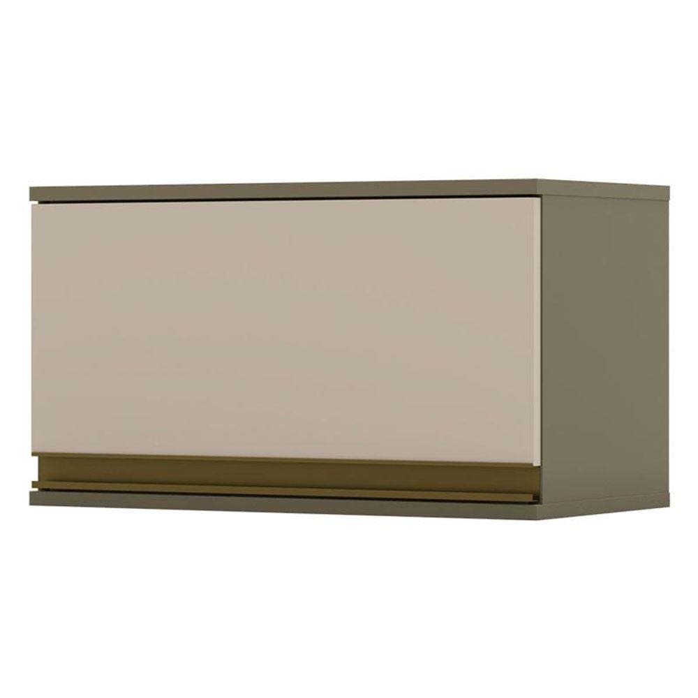 Armário Aéreo Évelin 1 Porta Basculante 60 cm Duna Cristal - Henn