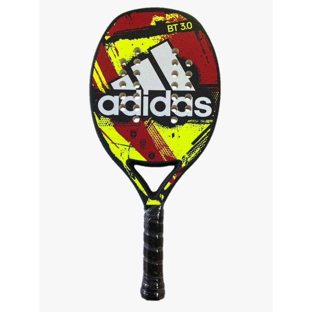 Raquete de Beach Tennis Adidas BT 3.0 Amarelo e Vermelho