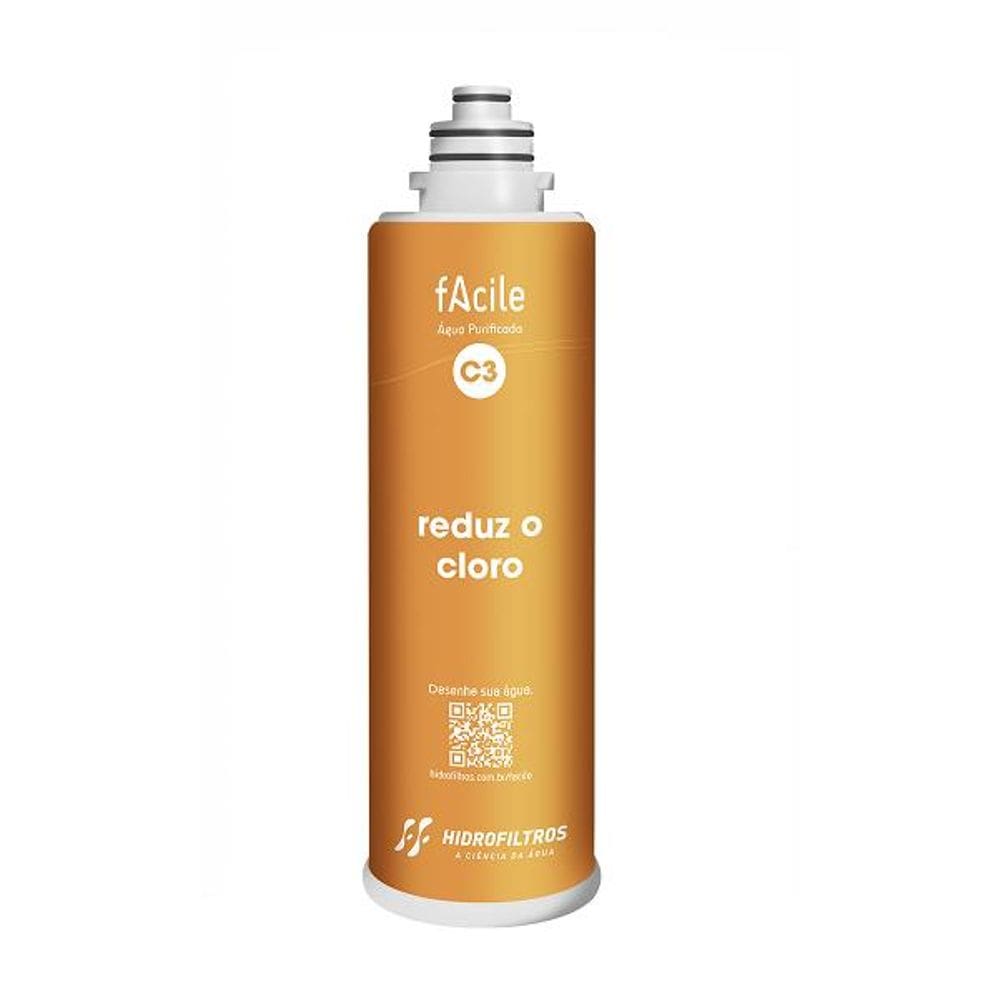 Refil Facile C3 Reduzir o Cloro 903-0544 Hidrofiltros