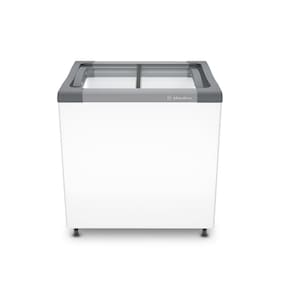 Freezer Horizontal 185 litros tampa de vidro Metalfrio NF20SB 220V