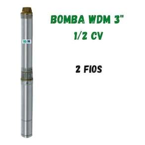 Bomba Submersa Caneta Palito 1/2hp 3pol Wdm