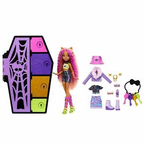 Monster High Boneca Skulltimates Flashes De Horror Clawdeen