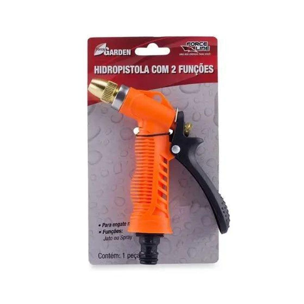 Hidropistola 2 Jatos Para Mangueira Jardim Forceline