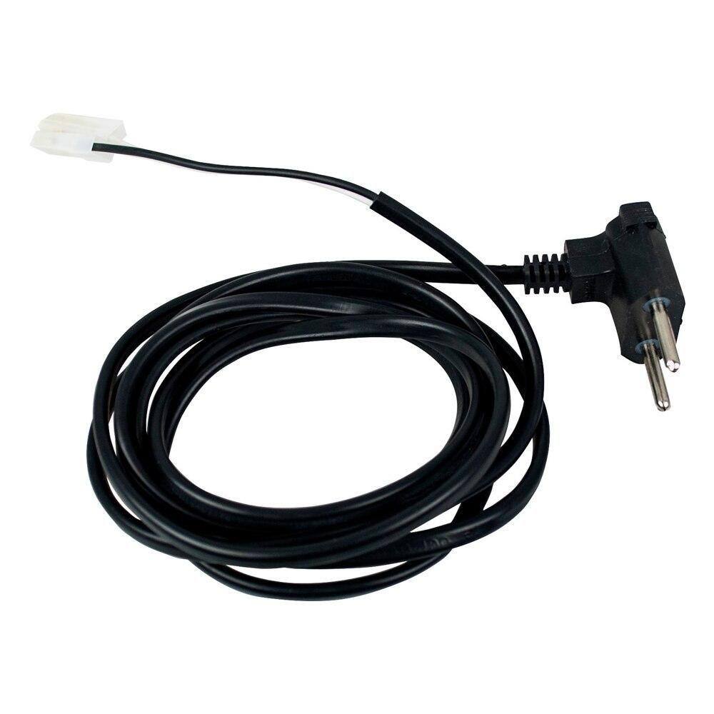 Cabo Força Universal 2 Metros Plug 90º 2P Terminal Geladeira