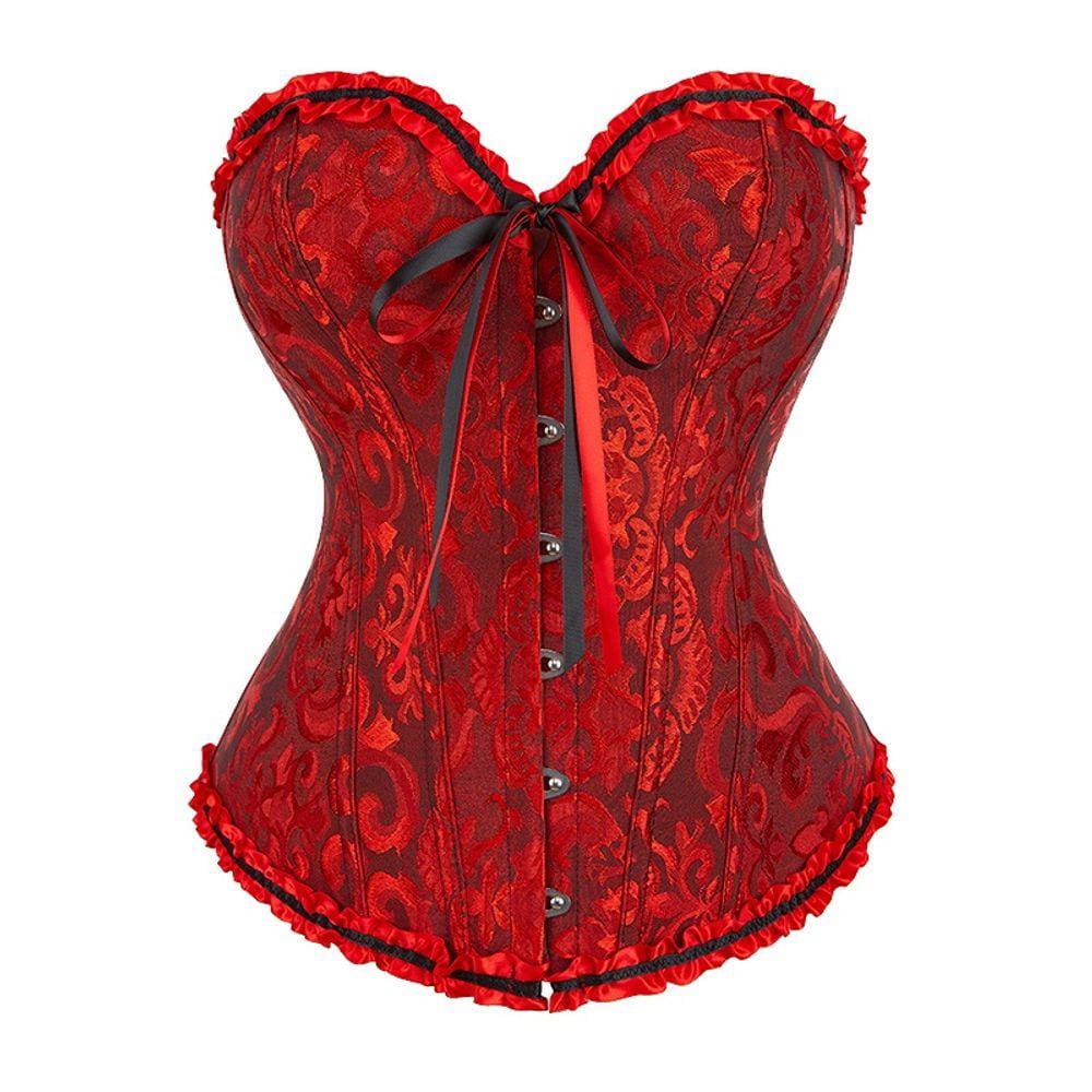 Corset Corpete Corselet Reduz e Modela Cintura Linha Casual Floral Cores M125