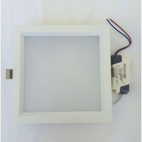 Luminária Embutir Difusa 12W 4000K 1245 Lumens Branca