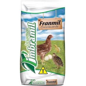 Ração Franmil Galinhas Aves Corte Crescimento Triturado 5Kg