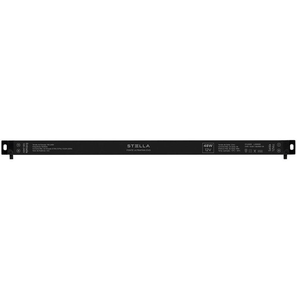 Fonte Para Fita Led Ultrafina Evo 12v 48w
