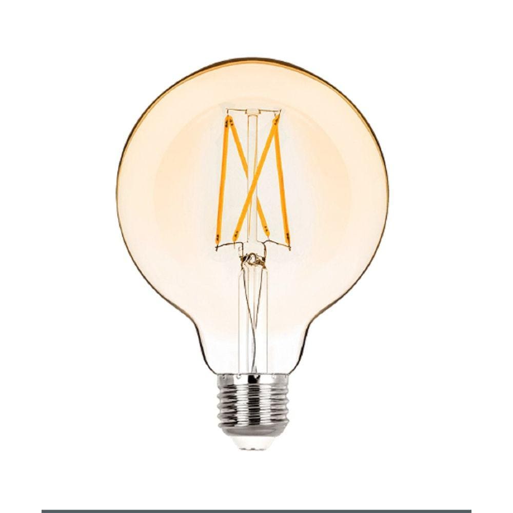 Lâmpada Led G95 Balloon 2W Vintage Filamento Ambar