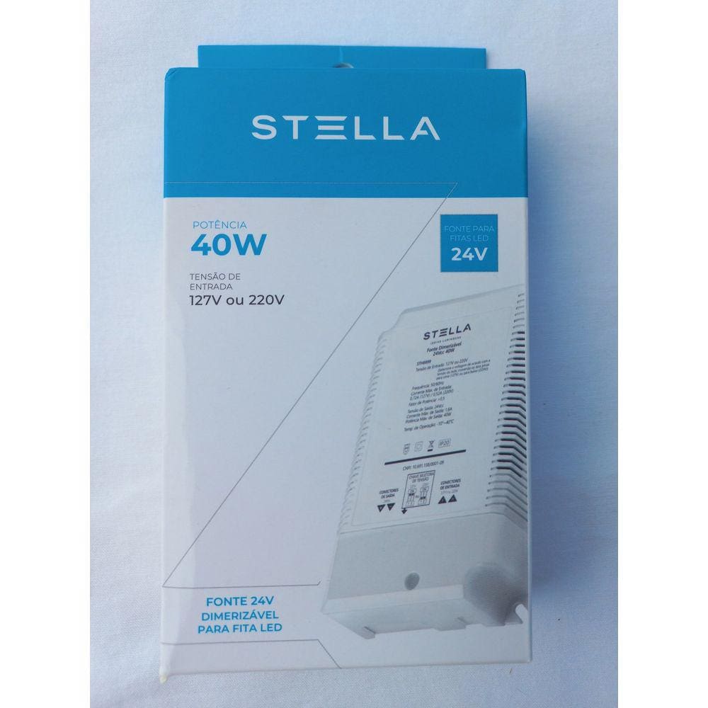 Fonte Dimerizável 24V 40W Para Fita Led