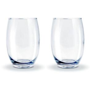 Conjunto 2 Copos Vidro Bellagio 450ml Grande Transparente