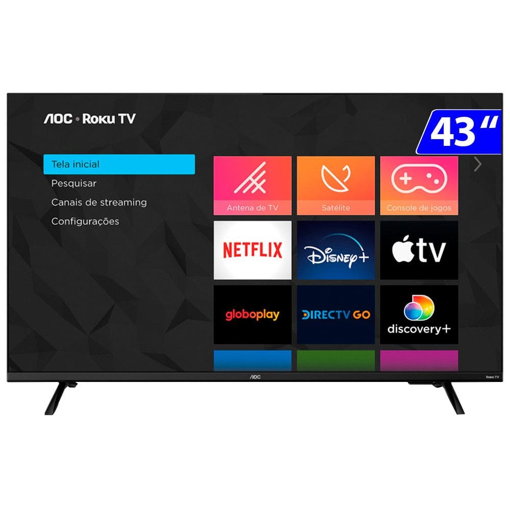 Smart TV LG 43 Polegadas Full HD