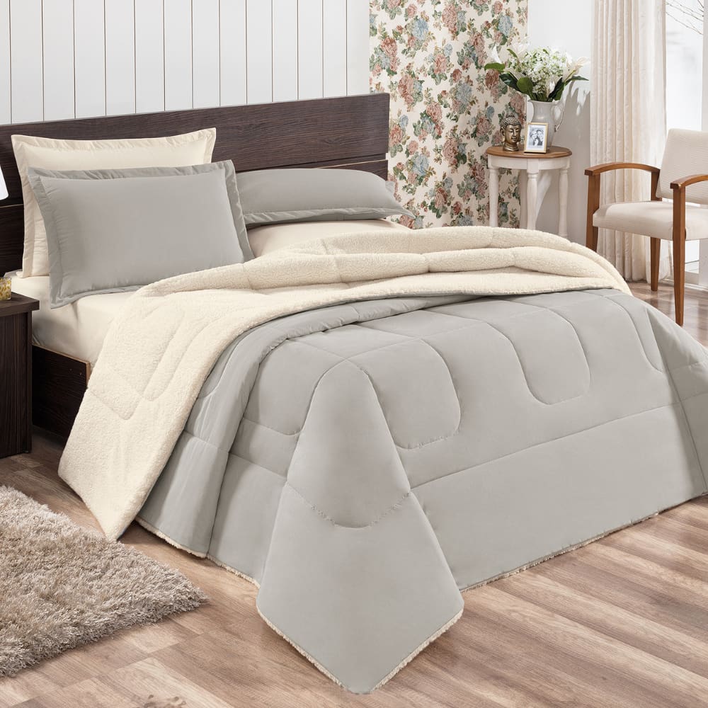 Coberdrom Sherpa Casal 1pç 2,40m x 2,20m 